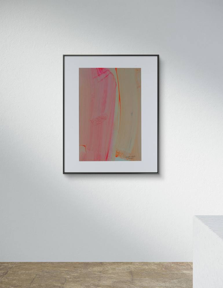 Original Abstract Expressionism Abstract Painting by Islam-Kant  Bashirov 