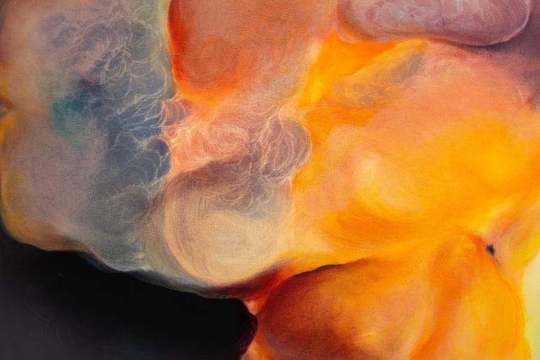 Original Contemporary Abstract Painting by Karina Eibatova