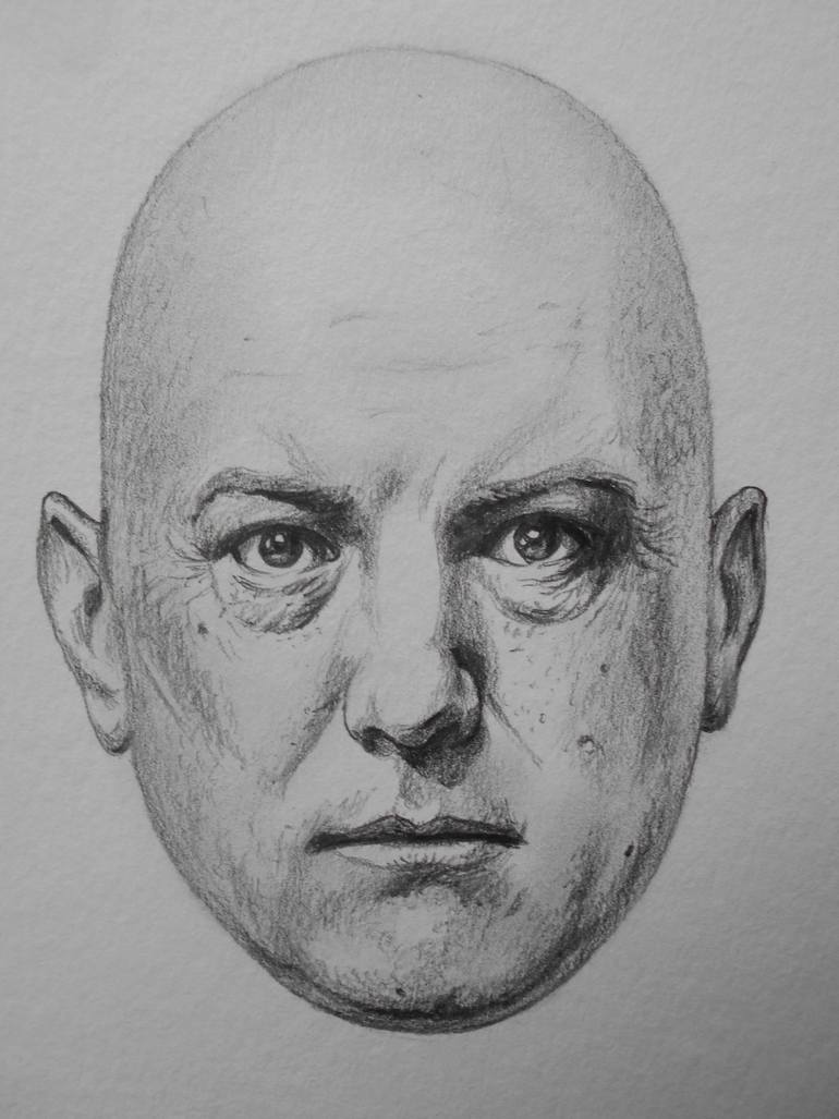 Original Figurative People Drawing by Pablo Gallo