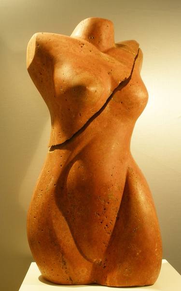 Original Figurative Body Sculpture by Angelika Kade