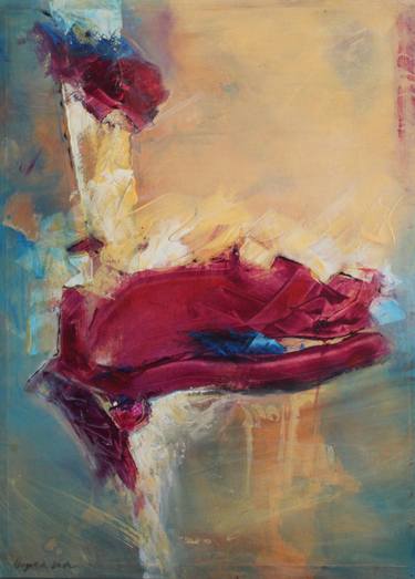Original Abstract Expressionism Abstract Paintings by Angelika Kade
