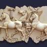 This is a unique pieze, made in Resin with marble powder

It is a Greek style frieze.

This is one of a kind pieze, for the moment this is a unique pieze no copies, Im planing to do more in the future.

The piece is very heavy, weighs about 10 kilos approx.