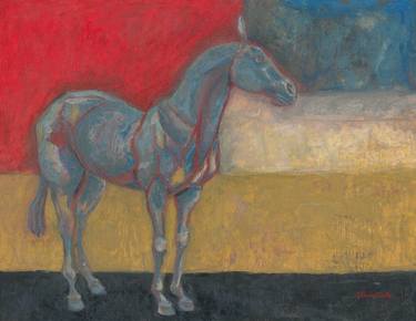 Original Horse Paintings by Constantino Stamatiades