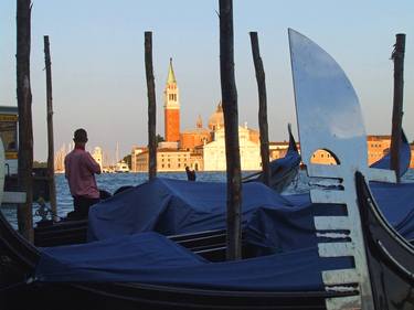 Venetian gondolas - Limited Edition of 1 thumb