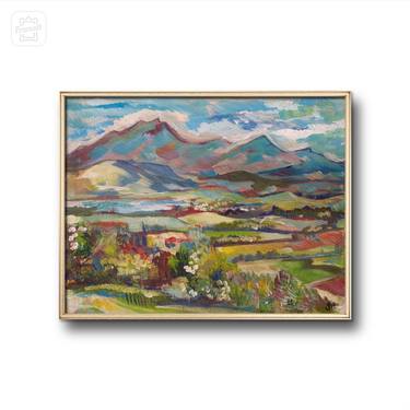 Original Impressionism Landscape Paintings by Joanne Finnegan