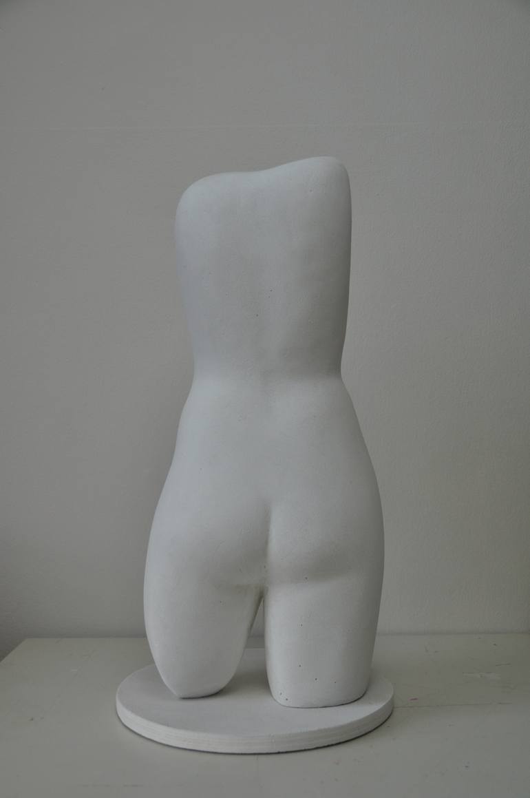 Original Figurative Nude Sculpture by Frits Van Roon