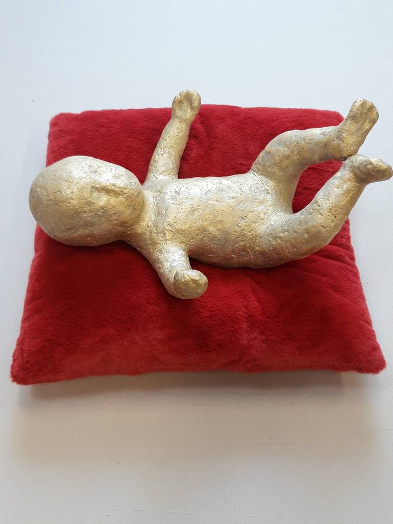 Original Contemporary People Sculpture by Marianne Van Der Bolt