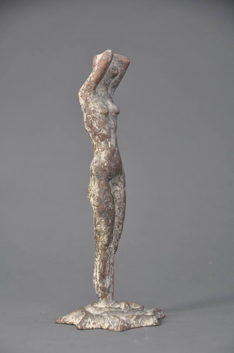 Original Figurative Nude Sculpture by Marianne van der Bolt
