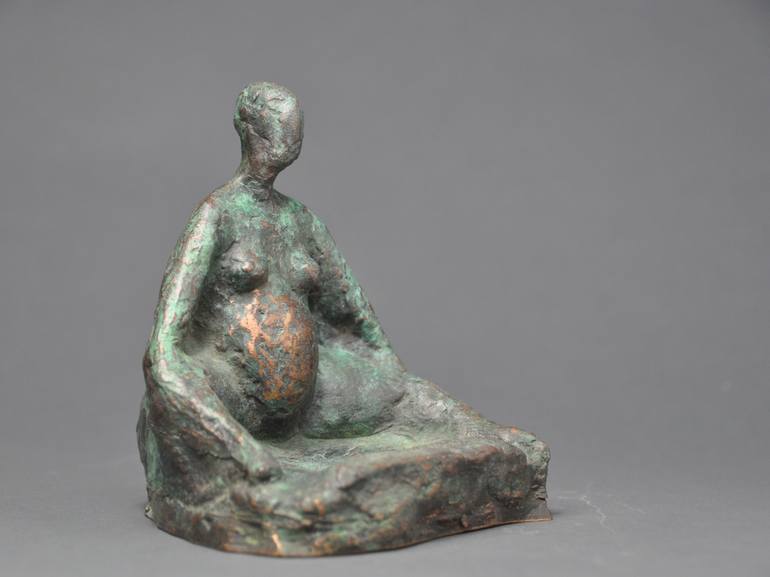 Original Fine Art Women Sculpture by Marianne van der Bolt