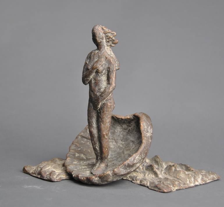 Original Fine Art Women Sculpture by Marianne van der Bolt