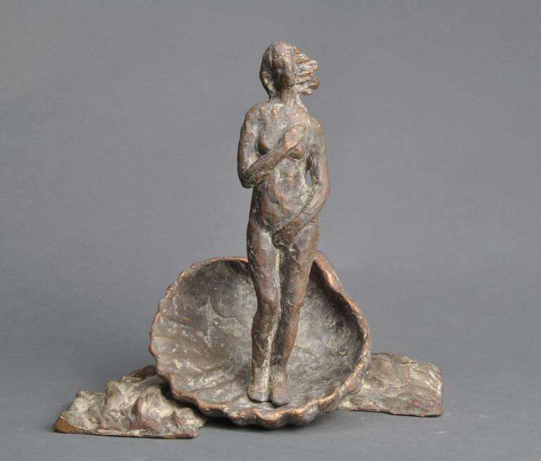 Original Fine Art Women Sculpture by Marianne van der Bolt