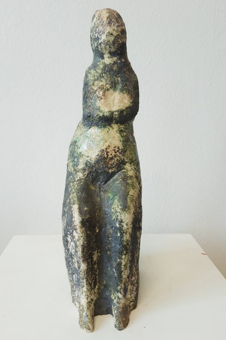 Original Women Sculpture by Marianne van der Bolt