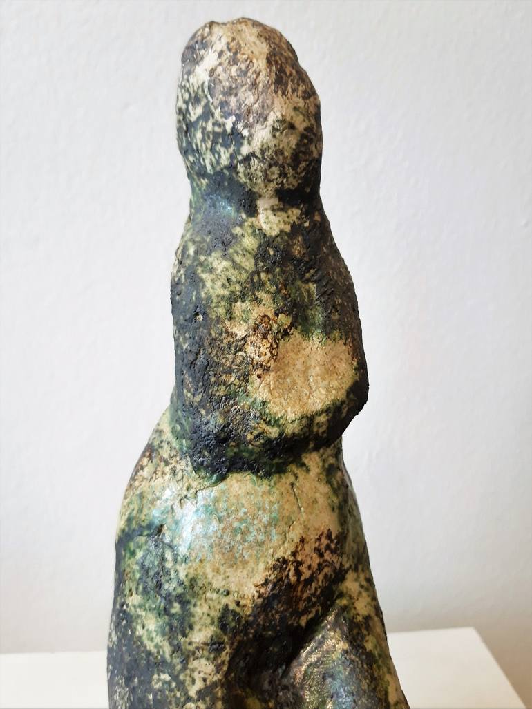 Original Figurative Women Sculpture by Marianne van der Bolt