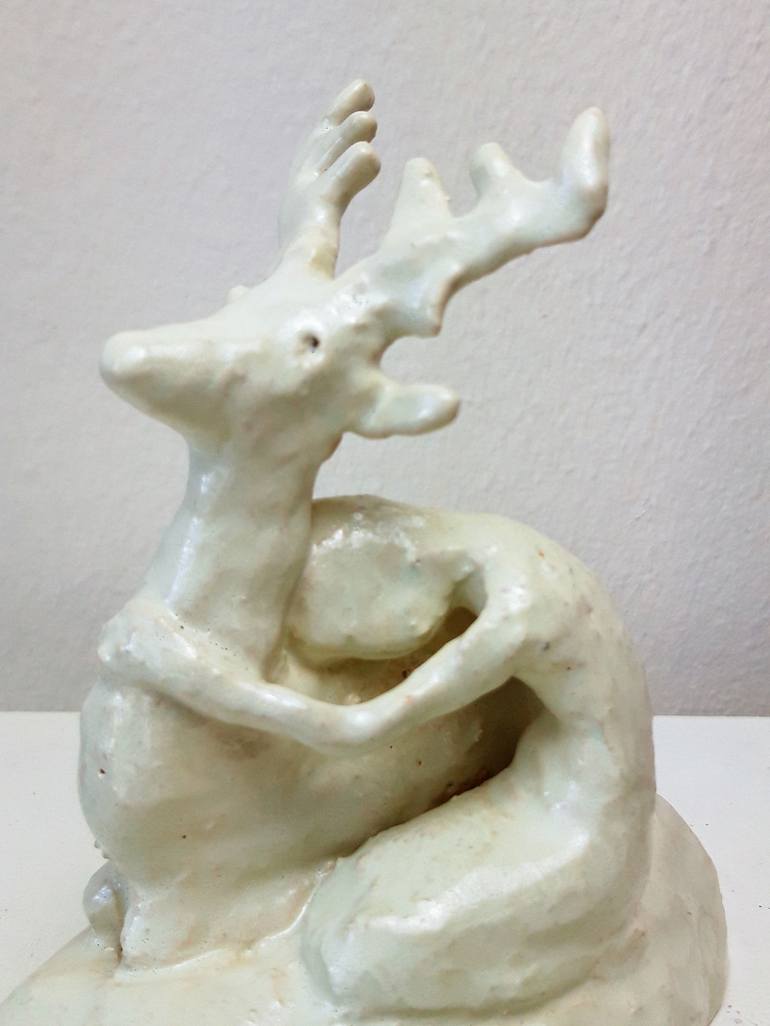 Original Figurative Women Sculpture by Marianne van der Bolt