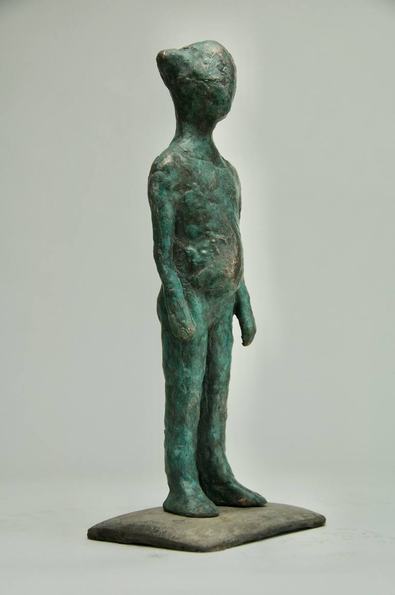 Original Figurative Children Sculpture by Marianne van der Bolt