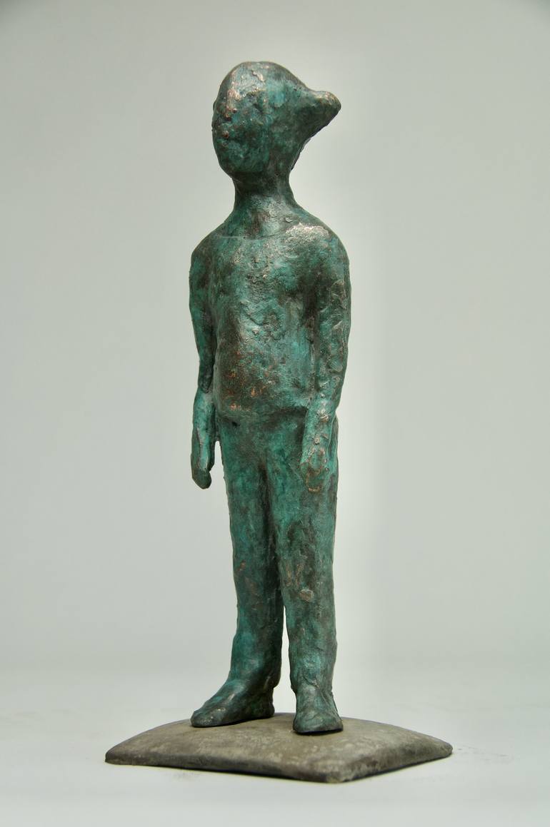 Original Figurative Children Sculpture by Marianne van der Bolt