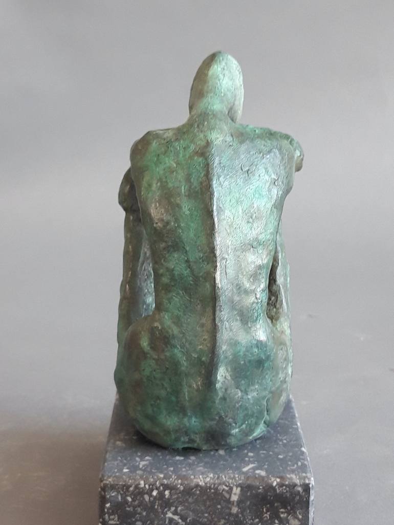 Original Modern Nude Sculpture by Marianne van der Bolt