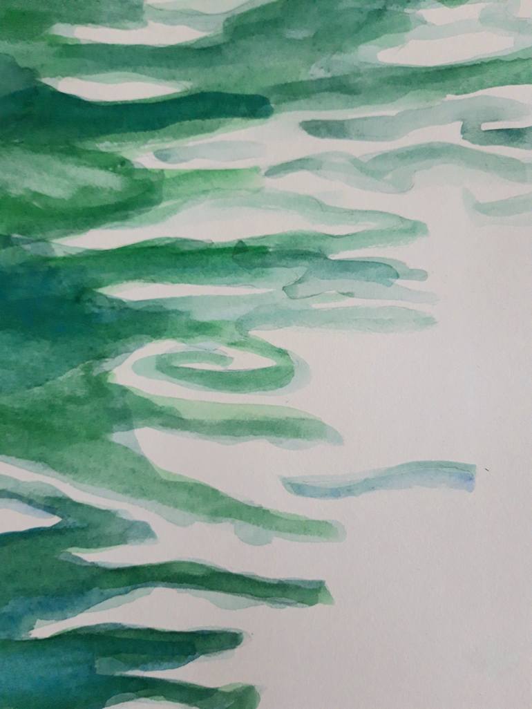 Original Expressionism Nature Painting by Marianne Van Der Bolt