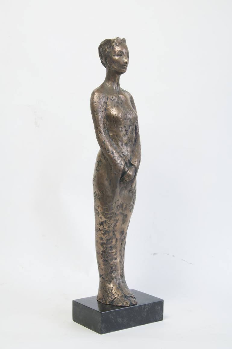 Original Art Deco Women Sculpture by Marianne van der Bolt