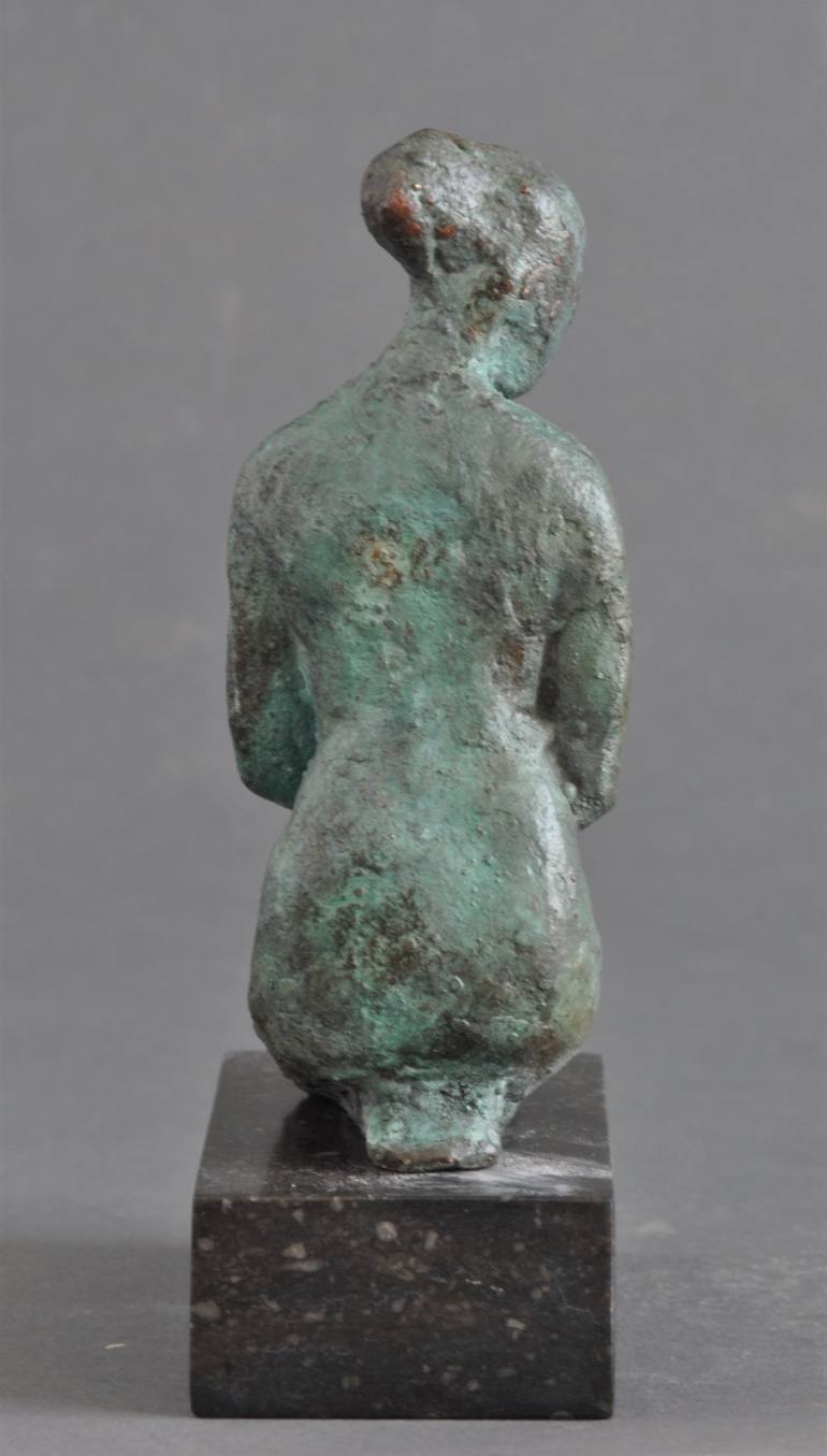 Original Fine Art Nude Sculpture by Marianne Van Der Bolt