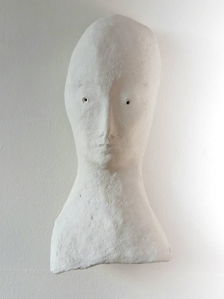 Original 3d Sculpture Portrait Sculpture by Marianne van der Bolt