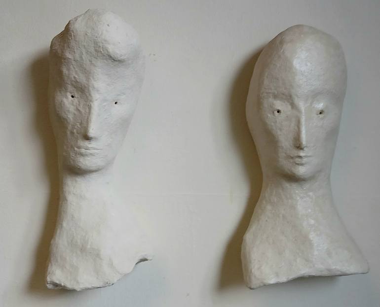 Original Contemporary People Sculpture by Marianne Van Der Bolt