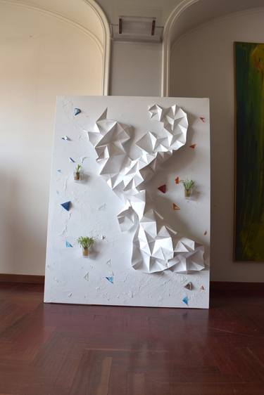 Original Abstract Installation by Valeria Maggiolo Angelini