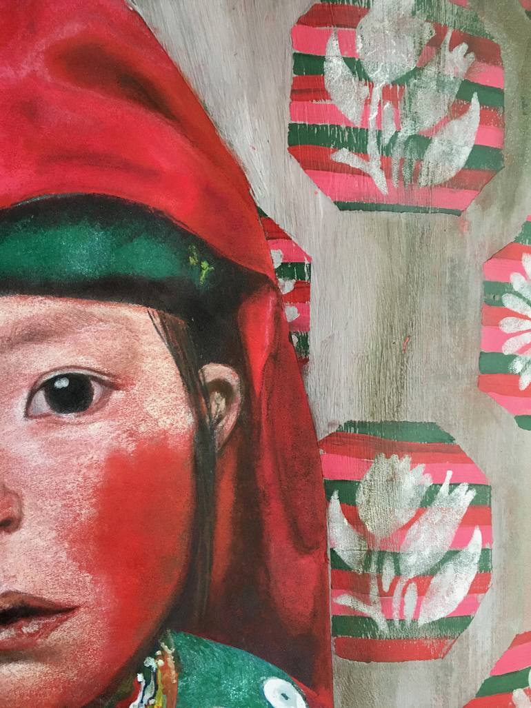 Original Illustration People Drawing by Alina Chelnova