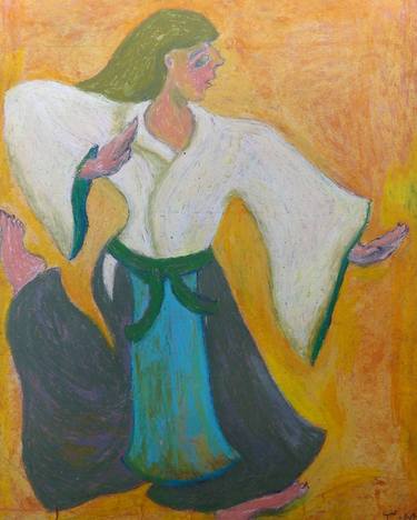Original Expressionism Performing Arts Paintings by Tamara Mladenovic
