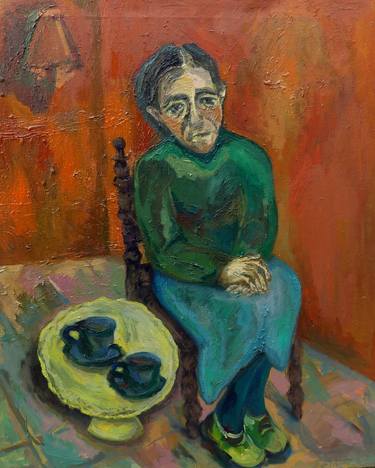 Original Impressionism Portrait Paintings by Tamara Mladenovic