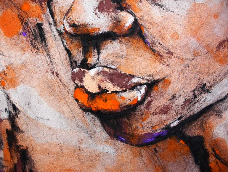 Original Expressionism Nude Painting by SlađAna ŠKrivanj