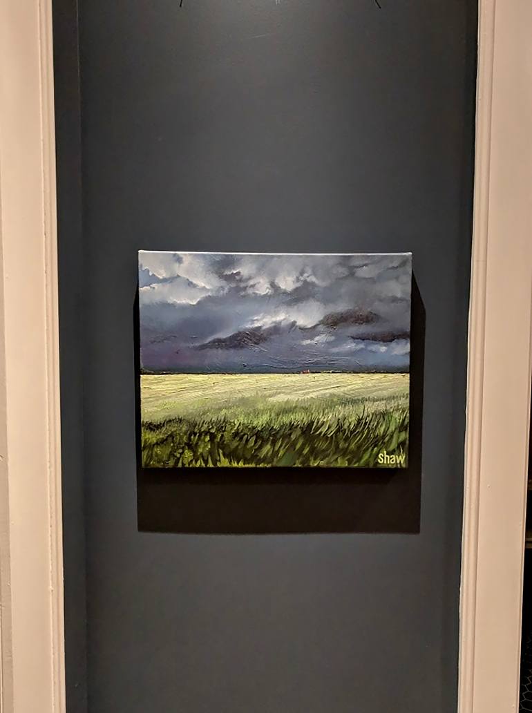 Original Modernism Landscape Painting by Laura Shaw