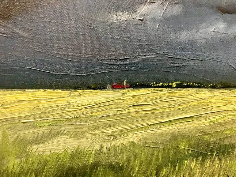 Original Modernism Landscape Painting by Laura Shaw