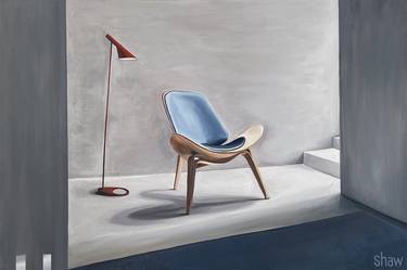 Hans J Wegner, Clamshell Chair thumb