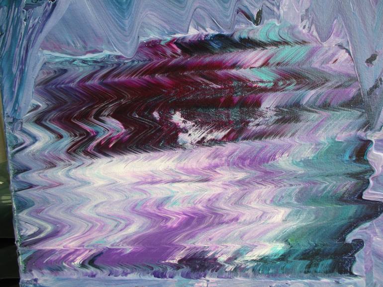 Original Abstract Expressionism Abstract Painting by Juan Forero