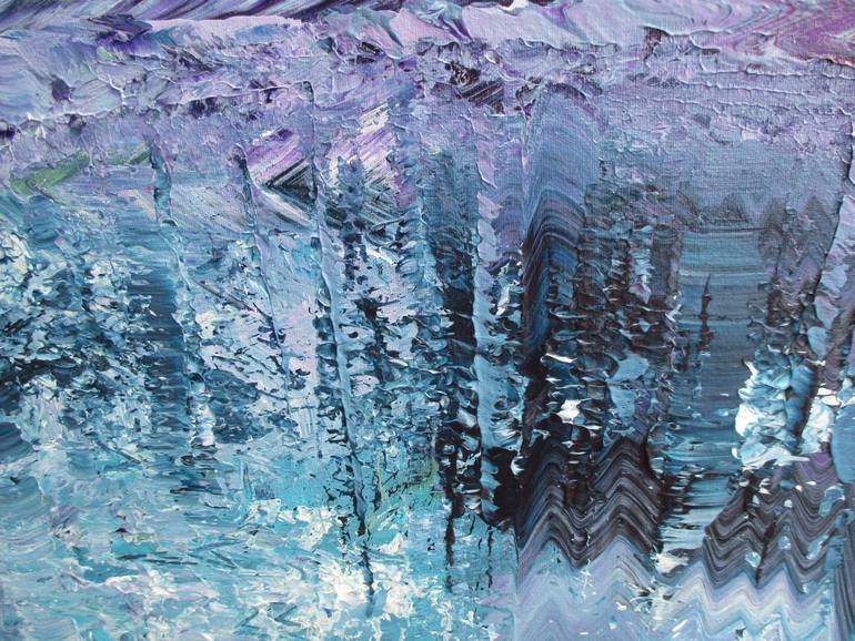 Original Abstract Expressionism Abstract Painting by Juan Forero
