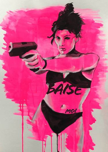 Original Popular culture Paintings by rachie campbell