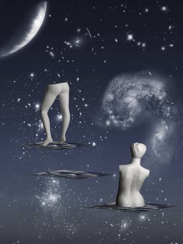 Print of Surrealism Outer Space Photography by Yvonne Smits