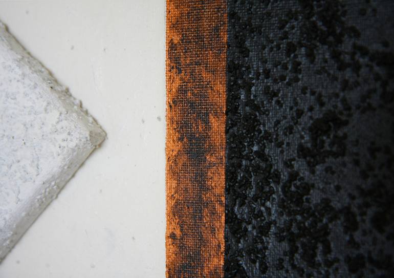 Original Abstract Geometric Painting by Yvonne Smits