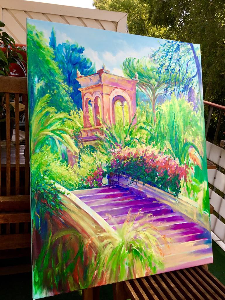 Original Fine Art Botanic Painting by Vlada Kadymova