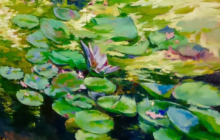 Original Impressionism Water Painting by Vlada Kadymova