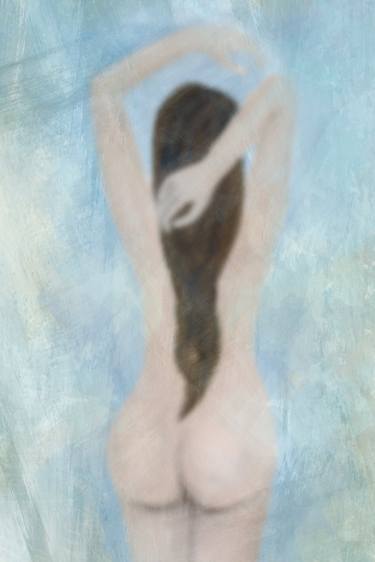 Original Abstract Erotic Paintings by Vladimir Tuzlay