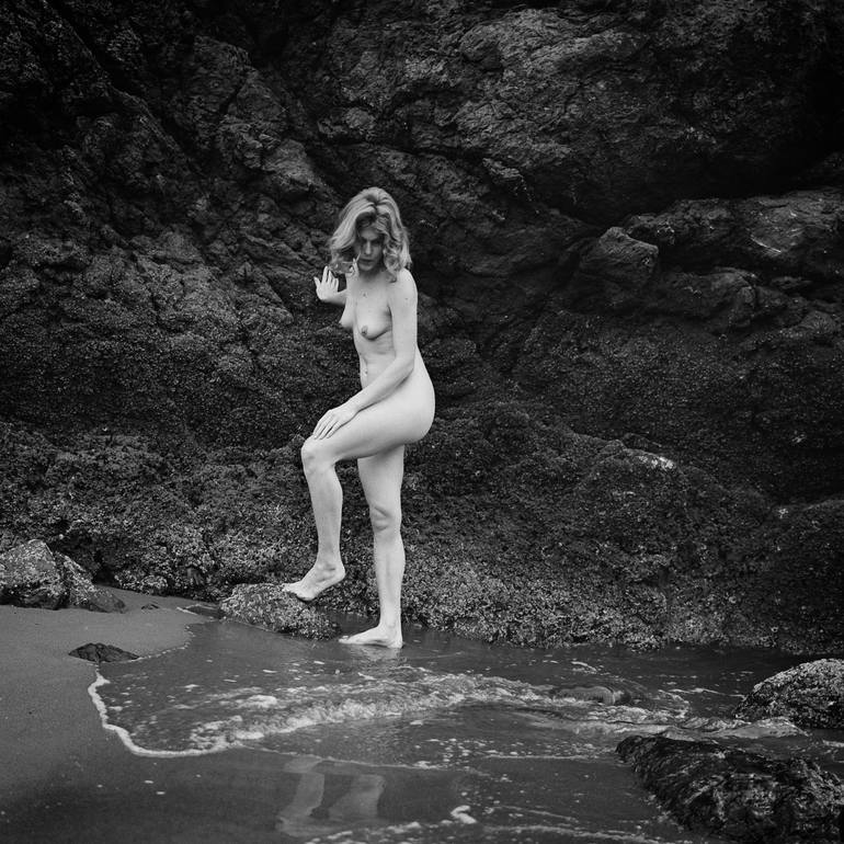 nude, muir beach, 1968 - Limited Edition 1 of 40 Photography by Curtis  Rhodes | Saatchi Art