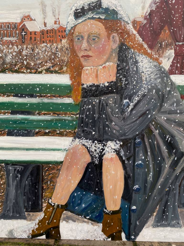 Original Contemporary People Painting by Jacqueline Taylor