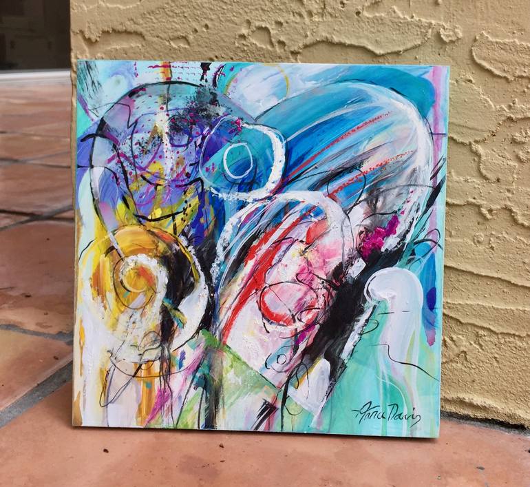 Original Abstract Painting by Anna Davis