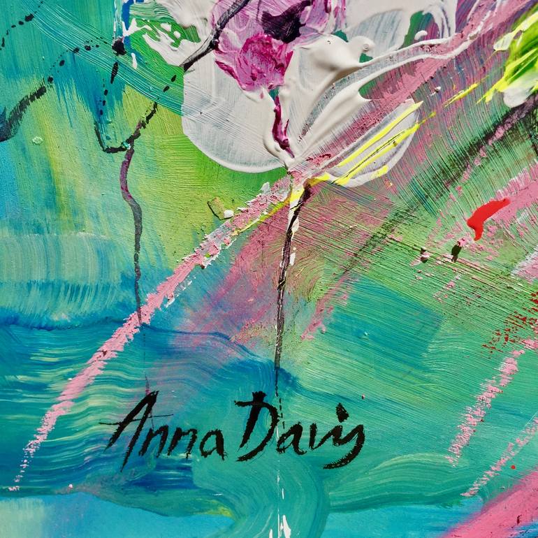 Original Abstract Painting by Anna Davis