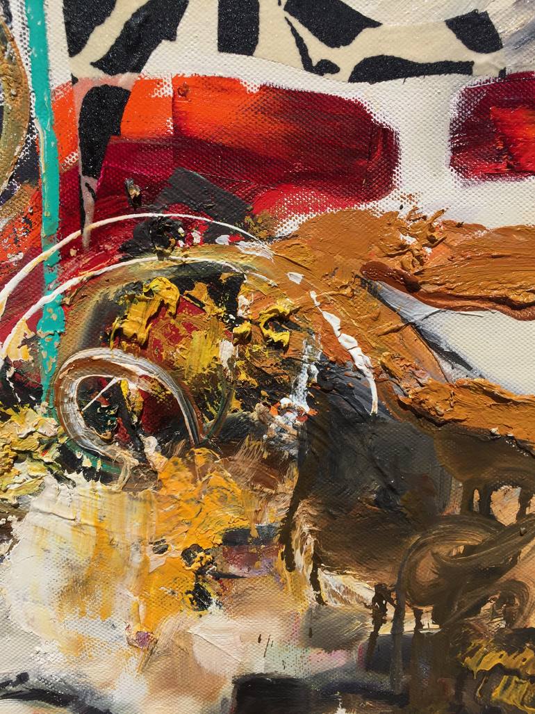 Original Expressionism Abstract Painting by Anna Davis