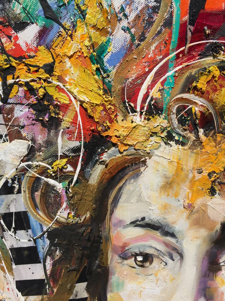 Original Expressionism Abstract Painting by Anna Davis