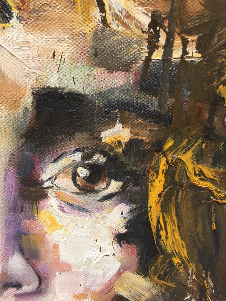 Original Expressionism Abstract Painting by Anna Davis