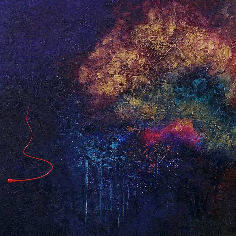 Original Abstract Painting by Vasco Kirov